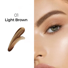 SACE LADY 24H Lock Eyebrow Gel – Waterproof Brow Gel with Built-in Brush, Natural Finish