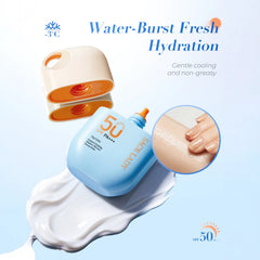 SACE LADY Instant Cooling Watery Serum Sunscreen SPF50 PA+++ – Lightweight Waterproof UVA/UVB Protection, 35g