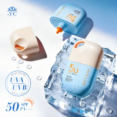 SACE LADY Instant Cooling Watery Serum Sunscreen SPF50 PA+++ – Lightweight Waterproof UVA/UVB Protection, 35g