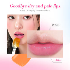 SACE LADY Upgraded Color-Changing Tinted Lip Balm – Moisturizing, Non-Sticky & Transfer-Resistant