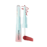 SACE LADY 2-in-1 Lip Cream Booster - Lip Liner & Cream Fusion, Soft Matte Blurred Finish, Lightweight Hydrating Non-Stick Formula for Comfortable Makeup