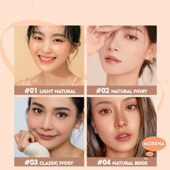 SACE LADY Lasting Waterproof BB Cushion – SPF 50+ PA+++ Oil Control, Natural Matte Finish