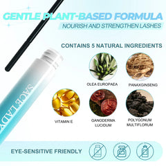 SACE LADY Gentle Mascara Remover – Oil-Free Waterproof Eye Makeup Remover for Sensitive Eyes