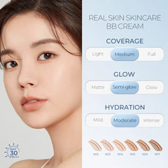 SACE LADY BB Cream SPF30 PA+++ – Hydrating Lightweight Formula, Medium Coverage & Natural Glow Finish